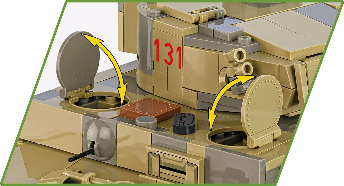 Panzer VI Tiger no131 COBI 2588 Tanks and vehicles Cobi.eu